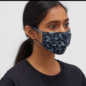 New Coach Mask Blue Shark Wild Beast Print